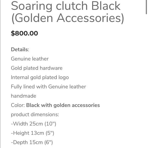 Moni & J Pink Leather Soaring Eagle Clutch Bag - Picture 5 of 6